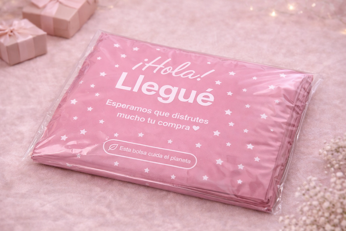 Pack 50 Bolsas Courier Premium 70 Micrones 30x40 cm – Material Reciclado