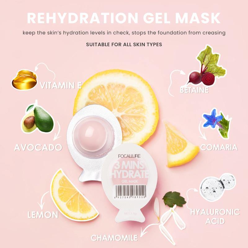 3 MINS HYDRATE® TWIN-CORE GEL MASK