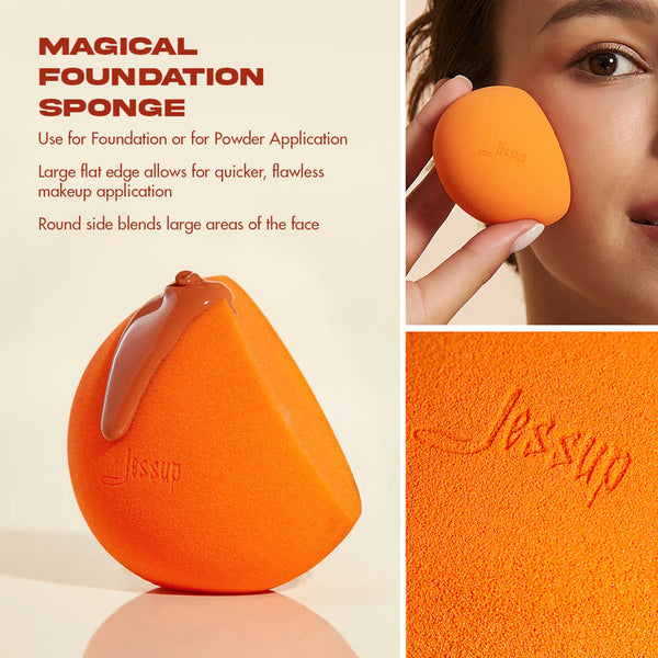 Set de 3 Esponjas Makeup Sponge Set Face Soft Beauty Foundation Blender SP013