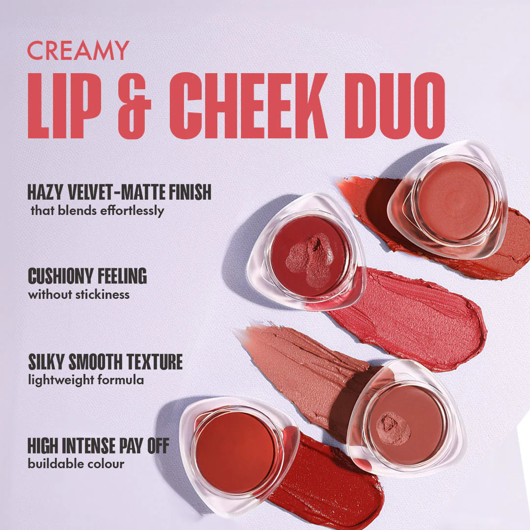 CREAMY LIP & CHEEK DUO D10 RUBOR Y LABIAL 2EN1