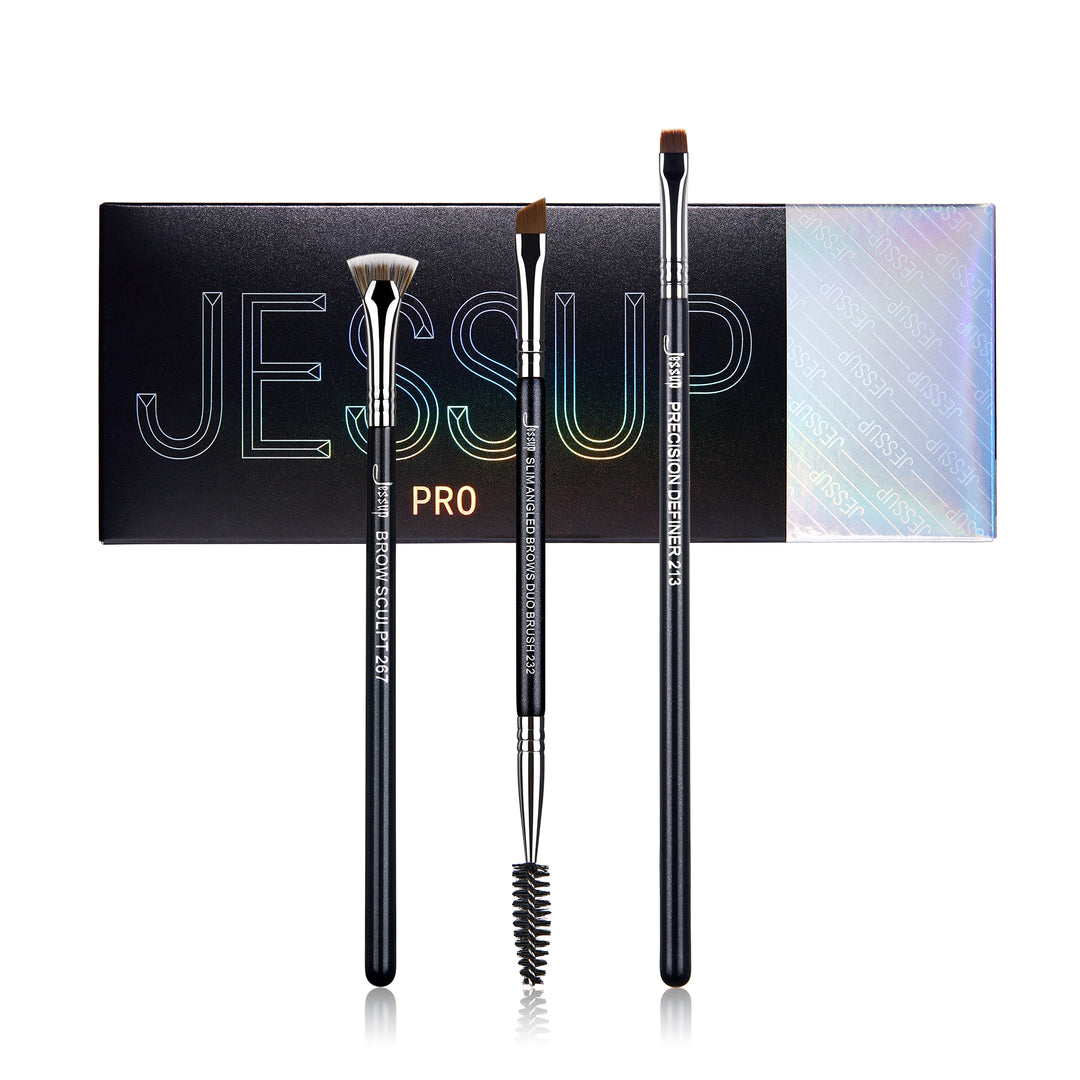 Set 3 Brochas Cejas Eyebrow  PRO BROW T326